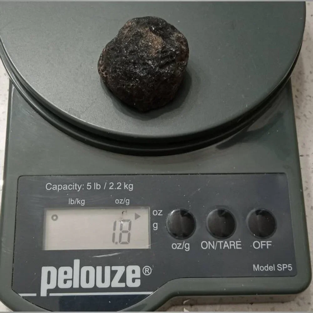 TEKTITE meteoritic glass from outer space!! meteor rock stone CHAKRA 03